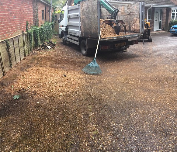 Tree Stump Removal, Romsey, Hampshire - after photo